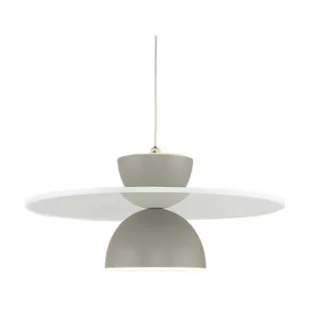 מנורת תלייה מודרנית סולי צבע אפור