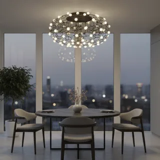 מנורת תקרה אורכידאה LED 72W יוקרתי (24257)