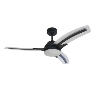 מאוורר תקרה חכם עם תאורה– FROST לבן / שחור