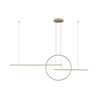 מנורת תלייה פרבולה תלוי זהב