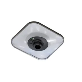 עמוד תאורה חוץ סולארי משולב עגול עם חיישן תנועה ושלט