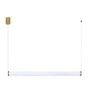 מנורת תלייה פייפ זהב CCT