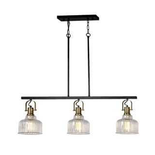 מנורת תלייה שלישייה וינטג 1018 (25017)